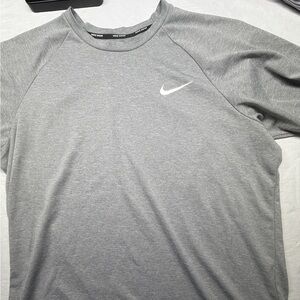 Nike Swim Dri-FIT Men's Gray Shirt